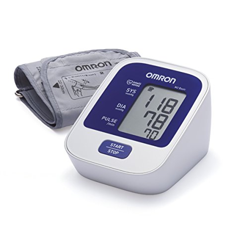 OMRON M2 BASIC Tensiómetro de Brazo digital, Blanco y Azul OMRON M2 BASIC Tensiómetro de Brazo digital, Blanco y Azul