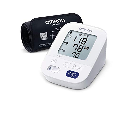 Omron X3 Comfort Home Blood Pressure Monitor Máquina de presión sanguínea para el control de la hipertensión en casa, aprobado por la protección de consumidores de Stiwa 09/2020 Omron X3 Comfort Home Blood Pressure Monitor Máquina de presión sanguínea para el control de la hipertensión en casa, aprobado por la protección de consumidores de Stiwa 09/2020