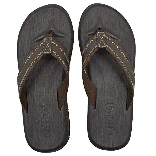 ONCAI Chanclas para Hombres Moda Sandalias Adultas Playa Piscina Vacaciones Zapatillas, Plantillas de Espuma de Yoga, Suelas de Goma Antideslizantes ONCAI Chanclas para Hombres Moda Sandalias Adultas Playa Piscina Vacaciones Zapatillas, Plantillas de Espuma de Yoga, Suelas de Goma Antideslizantes