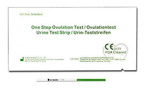 One Step - 30 Pruebas de Ovulación 20 mIU/ml - Nuevo Formato Económico de 2,5 mm. One Step - 30 Pruebas de Ovulación 20 mIU/ml - Nuevo Formato Económico de 2,5 mm.