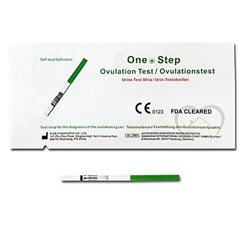 One Step - 50 Pruebas de Ovulación 20 mIU/ml y 20 Tests de Embarazo 10mIU/ml Formato 3,5 mm.