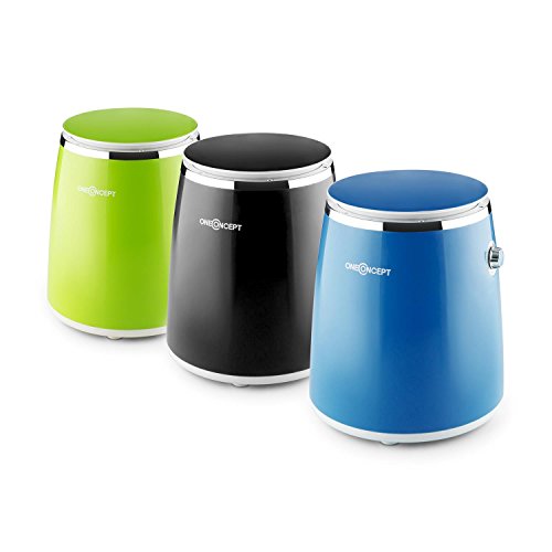 Oneconcept Ecowash-Pico - Mini Lavadora Portable, Lavadora de Camping, Función Centrifugado, Capacidad: 3,5 kg, Potencia: 380 W, Temporizador, Uso Sencillo, Recogecable, Asa Transporte, Azul Oneconcept Ecowash-Pico - Mini Lavadora Portable, Lavadora de Camping, Función Centrifugado, Capacidad: 3,5 kg, Potencia: 380 W, Temporizador, Uso Sencillo, Recogecable, Asa Transporte, Azul