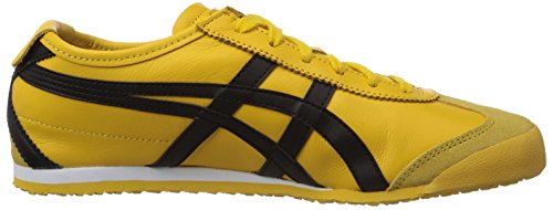 Onitsuka Tiger Mexico 66 Dl408-0490, Zapatillas Unisex Adulto, Amarillo Yellow Black 490, 36 EU