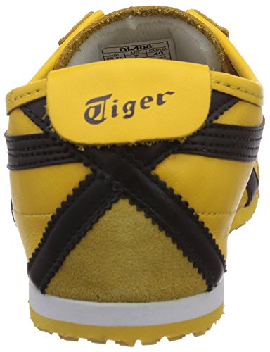 Onitsuka Tiger Mexico 66 Dl408-0490, Zapatillas Unisex Adulto, Amarillo Yellow Black 490, 36 EU