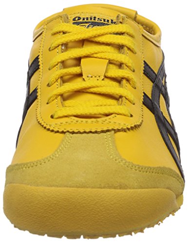 Onitsuka Tiger Mexico 66 Dl408-0490, Zapatillas Unisex Adulto, Amarillo Yellow Black 490, 36 EU