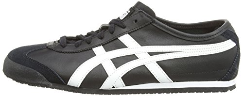 Onitsuka Tiger Mexico 66 Dl408-9001, Sneaker Hombre, Black (Black/White 9001), 43.5 EU