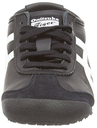 Onitsuka Tiger Mexico 66 Dl408-9001, Sneaker Hombre, Black (Black/White 9001), 43.5 EU