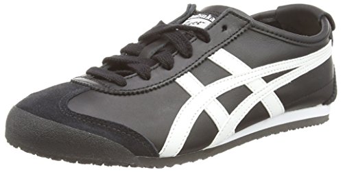 Onitsuka Tiger Mexico 66 Dl408-9001, Sneaker Hombre, Black (Black/White 9001), 43.5 EU