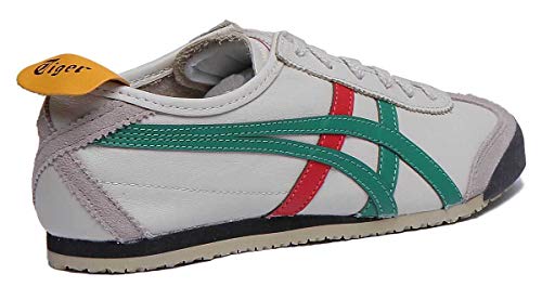 Onitsuka Tiger Mexico 66, Zapatillas de Entrenamiento Unisex Adulto, Multicolor (Birch/Green 1684), 42.5 EU