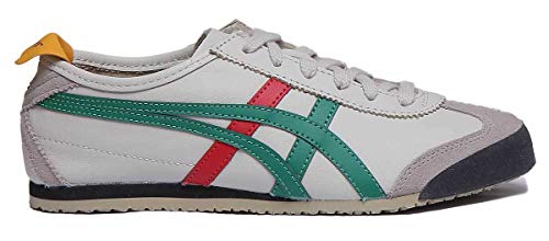 Onitsuka Tiger Mexico 66, Zapatillas de Entrenamiento Unisex Adulto, Multicolor (Birch/Green 1684), 42.5 EU