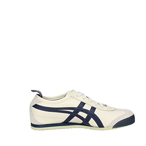 Onitsuka Tiger Mexico 66, Zapatillas Unisex Adulto, Blanco (Birch/India Ink/Latte 1659), 43.5 EU