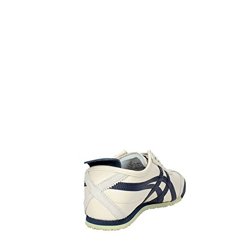 Onitsuka Tiger Mexico 66, Zapatillas Unisex Adulto, Blanco (Birch/India Ink/Latte 1659), 43.5 EU