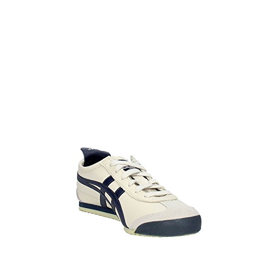 Onitsuka Tiger Mexico 66, Zapatillas Unisex Adulto, Blanco (Birch/India Ink/Latte 1659), 43.5 EU