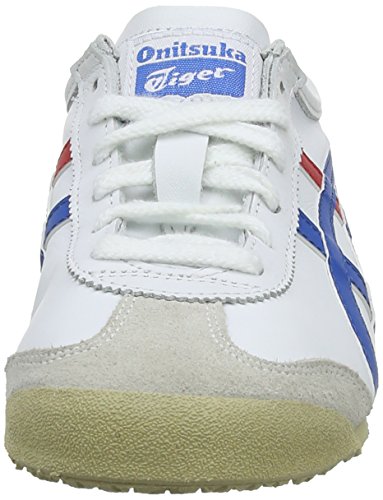 Onitsuka Tiger Mexico 66, Zapatillas Unisex Adulto, Blanco (White/Blue 146), 43.5 EU