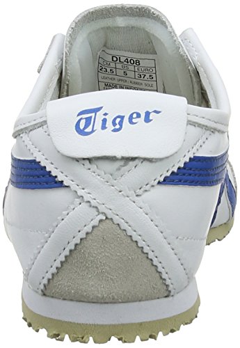 Onitsuka Tiger Mexico 66, Zapatillas Unisex Adulto, Blanco (White/Blue 146), 43.5 EU