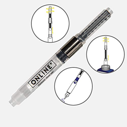 Online Schreibgeräte 40066 - Convertidor de tinta para pluma estilográfica