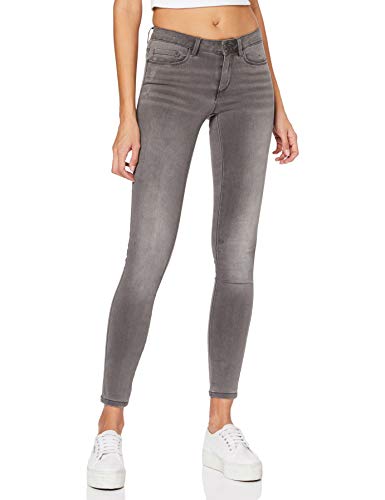 Only Onlroyal Reg SK Dnm Jeans Bj312 Noos Vaqueros Skinny, Gris (Dark Grey Denim Dark Grey Denim), 27W / 32L para Mujer Only Onlroyal Reg SK Dnm Jeans Bj312 Noos Vaqueros Skinny, Gris (Dark Grey Denim Dark Grey Denim), 27W / 32L para Mujer