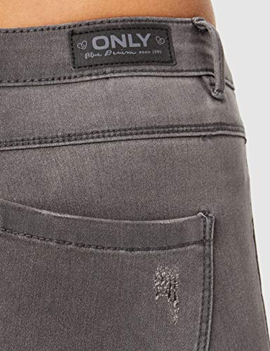 Only Onlroyal Reg SK Dnm Jeans Bj312 Noos Vaqueros Skinny, Gris (Dark Grey Denim Dark Grey Denim), 27W / 32L para Mujer Only Onlroyal Reg SK Dnm Jeans Bj312 Noos Vaqueros Skinny, Gris (Dark Grey Denim Dark Grey Denim), 27W / 32L para Mujer