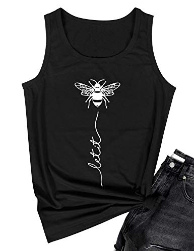 Onsoyours Mujer Verano Patrón de impresión de Diente de león Camiseta de Manga Corta de Talla Adolescentes Blusa Camisa Cuello Redondo Basica Camiseta Suelto Verano Tops T-Shirt F Negro XXL