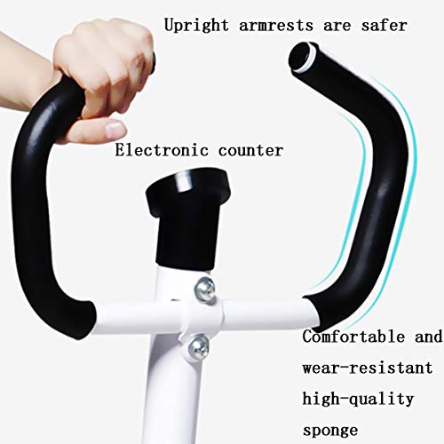oofay Mini paso a paso hidráulico, para deportes en el hogar, fitness, doble barra hidráulica, masaje de pies, pantalla LCD, reloj electrónico con reposabrazos oofay Mini paso a paso hidráulico, para deportes en el hogar, fitness, doble barra hidráulica, masaje de pies, pantalla LCD, reloj electrónico con reposabrazos
