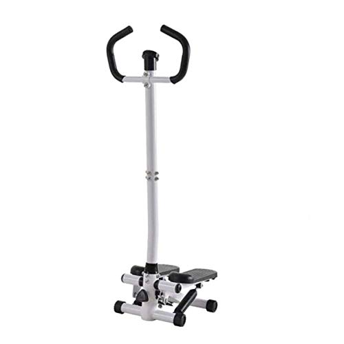 oofay Mini paso a paso hidráulico, para deportes en el hogar, fitness, doble barra hidráulica, masaje de pies, pantalla LCD, reloj electrónico con reposabrazos