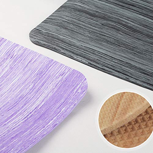 OPGB Grano Madera Yoga Mat, Eco Friendly PoE Colchoneta Ejercicio Duradero Antideslizante Acolchada Pilates Mat Venta Equipo Entrenamiento Casa meditación Gimnasia Aptitud,Grey-185 * 68 * 0.6cm OPGB Grano Madera Yoga Mat, Eco Friendly PoE Colchoneta Ejercicio Duradero Antideslizante Acolchada Pilates Mat Venta Equipo Entrenamiento Casa meditación Gimnasia Aptitud,Grey-185 * 68 * 0.6cm