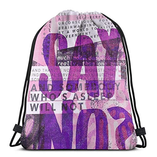 OPLKJ Mochila Mochilas con cordón Cinch Sack String Bag Reuse Mochila para playa Deporte Gimnasio Viajes Yoga Camping Compras Escuela Senderismo Hombres Mujeres OPLKJ Mochila Mochilas con cordón Cinch Sack String Bag Reuse Mochila para playa Deporte Gimnasio Viajes Yoga Camping Compras Escuela Senderismo Hombres Mujeres