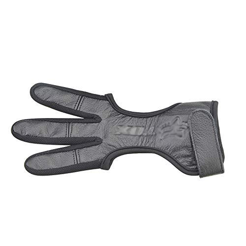 OPNIGHDYMD Guante de Tiro con Arco Protector de 3 Dedos Equipo de protección de Tiro de Cuero Adecuado para Manos Izquierda y Derecha (Size : S) OPNIGHDYMD Guante de Tiro con Arco Protector de 3 Dedos Equipo de protección de Tiro de Cuero Adecuado para Manos Izquierda y Derecha (Size : S)
