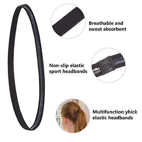 Opopark 9 Piezas de Diadema Deportiva Elástico,Diadema Elástica Antideslizante Gruesa,Diadema Deportiva para Hombres y Mujeres,para Trotar Correr Fútbol Entrenamiento Yoga y más Opopark 9 Piezas de Diadema Deportiva Elástico,Diadema Elástica Antideslizante Gruesa,Diadema Deportiva para Hombres y Mujeres,para Trotar Correr Fútbol Entrenamiento Yoga y más