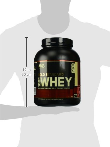 Optimum Nutrition Gold Standard 100% Whey Proteína en Polvo, Vainilla Ice Cream - 2270 g Optimum Nutrition Gold Standard 100% Whey Proteína en Polvo, Vainilla Ice Cream - 2270 g