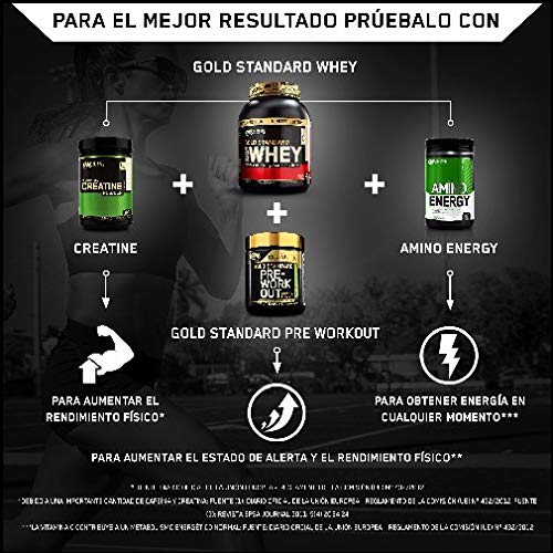 Optimum Nutrition ON Gold Standard 100% whey proteína en polvo suplementos deportivos con glutamina y aminoacidos micronizados incluyendo BCAA, cinnamon roll, 75 porciones, 2.27 kg