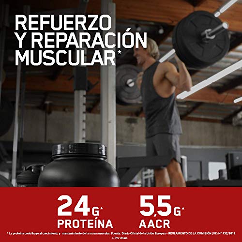 Optimum Nutrition ON Gold Standard 100% Whey Proteína en Polvo Suplementos Deportivos, Glutamina y Aminoacidos, BCAA, Chocolate Blanco y Frambuesa, 76 Porciones, 2.28 kg, Embalaje Puede Variar