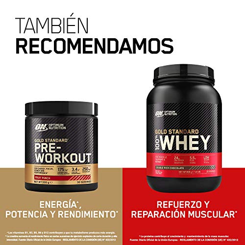 Optimum Nutrition ON Gold Standard BCAA Polvo, Suplementos Deportivos con Aminoacidos, Vitamina C, Zinc, Magnesio y Electrolitos, Cola, 28 Porciones, 266g, Embalaje Puede Variar