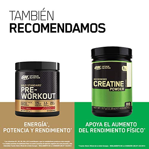 Optimum Nutrition ON Gold Standard Casein, Proteinas de Caseina en Polvo con BCAA Aminoacidos Esenciales, Zinc y Magnesio en Polvo, Vainilla, 55 Porciones, 1.82 kg, Embalaje Puede Variar