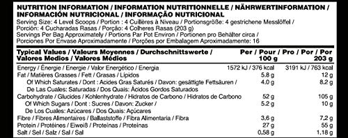 Optimum Nutrition ON Gold Standard Gainer, Mass Gainer, Proteínas en Polvo para Aumentar Masa Muscular y Recuperación, Chocolate, 16 Porciones, 3.25 kg