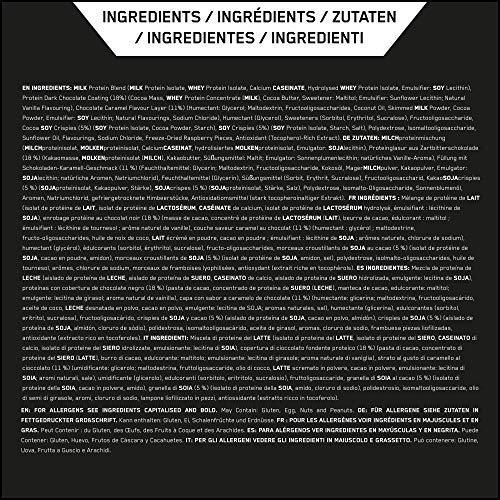 Optimum Nutrition ON Protein Bar Barritas Proteínas con Whey Protein Isolate, Dulces Altas en Proteína y Low Carb, Rocky Road, 10 Barras (10 x 60 gr) Optimum Nutrition ON Protein Bar Barritas Proteínas con Whey Protein Isolate, Dulces Altas en Proteína y Low Carb, Rocky Road, 10 Barras (10 x 60 gr)