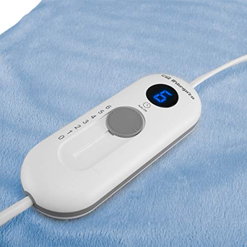 Orbegozo AH 3050 - Almohadilla eléctrica, lavable a máquina, 6 niveles de potencia, mando con display LCD, auto-apagado de seguridad, 40x30 cm, 100 W Orbegozo AH 3050 - Almohadilla eléctrica, lavable a máquina, 6 niveles de potencia, mando con display LCD, auto-apagado de seguridad, 40x30 cm, 100 W