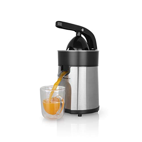 Orbegozo EP 4100 - Exprimidor zumo eléctrico de naranjas, brazo articulado, acero inoxidable, motor profesional AC de 85 W, sistema antigoteo, incluye 2 conos para piezas de distinto tamaño Orbegozo EP 4100 - Exprimidor zumo eléctrico de naranjas, brazo articulado, acero inoxidable, motor profesional AC de 85 W, sistema antigoteo, incluye 2 conos para piezas de distinto tamaño