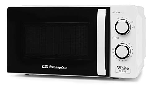 Orbegozo MI 2115 Microondas con 20 litros de capacidad, 6 niveles de funcionamiento, temporizador hasta 30 minutos, 700 W, Blanco Orbegozo MI 2115 Microondas con 20 litros de capacidad, 6 niveles de funcionamiento, temporizador hasta 30 minutos, 700 W, Blanco