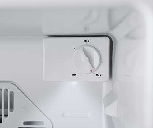 Orbegozo NVE 4600 - Mini nevera eléctrica de 38 litros de capacidad, potencia de 70 W, luz interior LED, control de temperatura ajustable y sistema No Frost, blanco