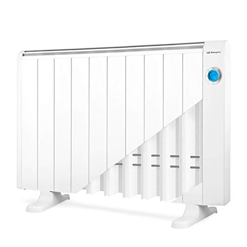 Orbegozo RRE 1810 Emisor Térmico Bajo Consumo, 10 Elementos de Calor, Pantalla Digital LCD, Mando a Distancia, Funcionamiento Programable, 1800 W, Aluminio, Blanco Orbegozo RRE 1810 Emisor Térmico Bajo Consumo, 10 Elementos de Calor, Pantalla Digital LCD, Mando a Distancia, Funcionamiento Programable, 1800 W, Aluminio, Blanco
