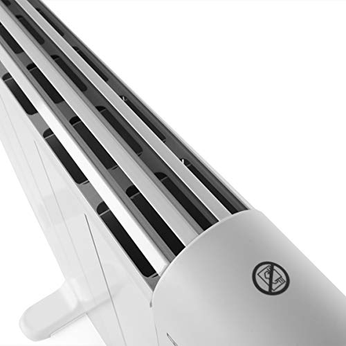 Orbegozo RRE 1810 Emisor Térmico Bajo Consumo, 10 Elementos de Calor, Pantalla Digital LCD, Mando a Distancia, Funcionamiento Programable, 1800 W, Aluminio, Blanco Orbegozo RRE 1810 Emisor Térmico Bajo Consumo, 10 Elementos de Calor, Pantalla Digital LCD, Mando a Distancia, Funcionamiento Programable, 1800 W, Aluminio, Blanco