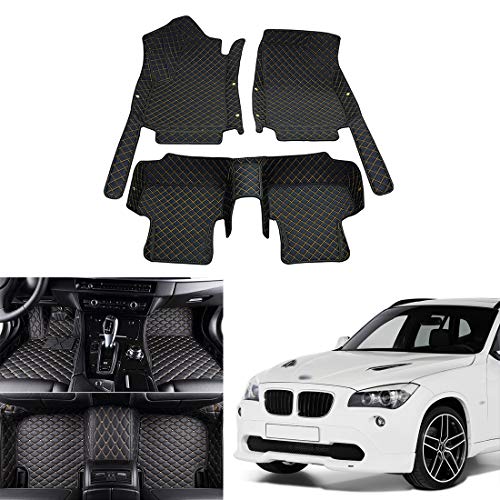 OREALTECH 3D Alfombrillas Coche de Cobertura Completa Impermeable para Todo Clima Conductor Izquierdo Cuero XPE para X1 E84 F48 2010-2014 OREALTECH 3D Alfombrillas Coche de Cobertura Completa Impermeable para Todo Clima Conductor Izquierdo Cuero XPE para X1 E84 F48 2010-2014