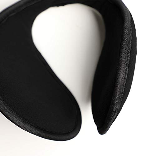 Orejeras para mujeres y hombres | calentadores de oídos en talla única de 54-63 cm | la innovadora protección para los oídos los mantiene calientes en el invierno | protectores de oídos (negro) Orejeras para mujeres y hombres | calentadores de oídos en talla única de 54-63 cm | la innovadora protección para los oídos los mantiene calientes en el invierno | protectores de oídos (negro)