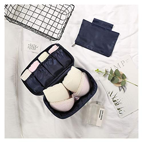 Organizador de cajones de ropa interior, organizador de ropa interior de viaje, nuevo flamenco de gran capacidad para mujeres a prueba de agua, madre, brazo, bolsa, bolsa de bolsa, bolsillos múltiples