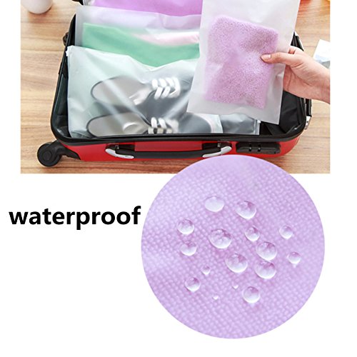Organizador de Equipaje 12 PCS Organizador de ViajeTransparente Organizadores para Maletas Impermeable Perfecto para Viaje con Bolsa de Zapato Organizador de Equipaje 12 PCS Organizador de ViajeTransparente Organizadores para Maletas Impermeable Perfecto para Viaje con Bolsa de Zapato