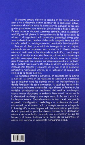 Origen y evolución de la flexión nominal eslava: 11 (Serie de Filología y Lingüística)