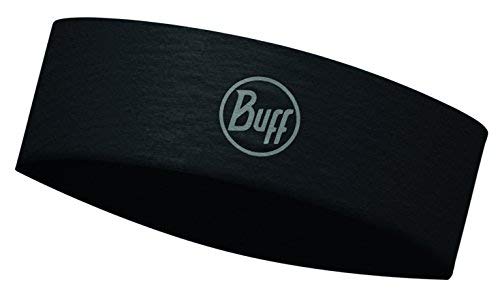 Original Buff R-Solid Cinta de Pelo, Unisex Adulto, Negro, Talla Única