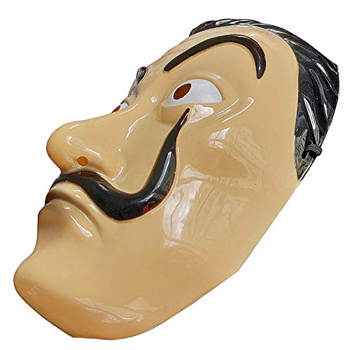Original Cup - Máscara Oficial La Casa De Papel - Máscara de Salvador Dali para Cosplay, Disfraz, Fiesta