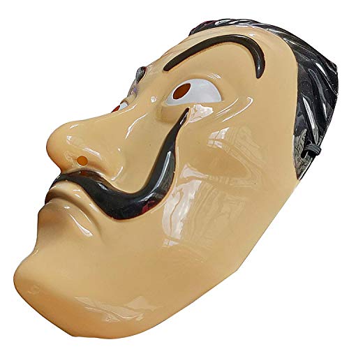 Original Cup - Máscara Oficial La Casa De Papel - Máscara de Salvador Dali para Cosplay, Disfraz, Fiesta Original Cup - Máscara Oficial La Casa De Papel - Máscara de Salvador Dali para Cosplay, Disfraz, Fiesta
